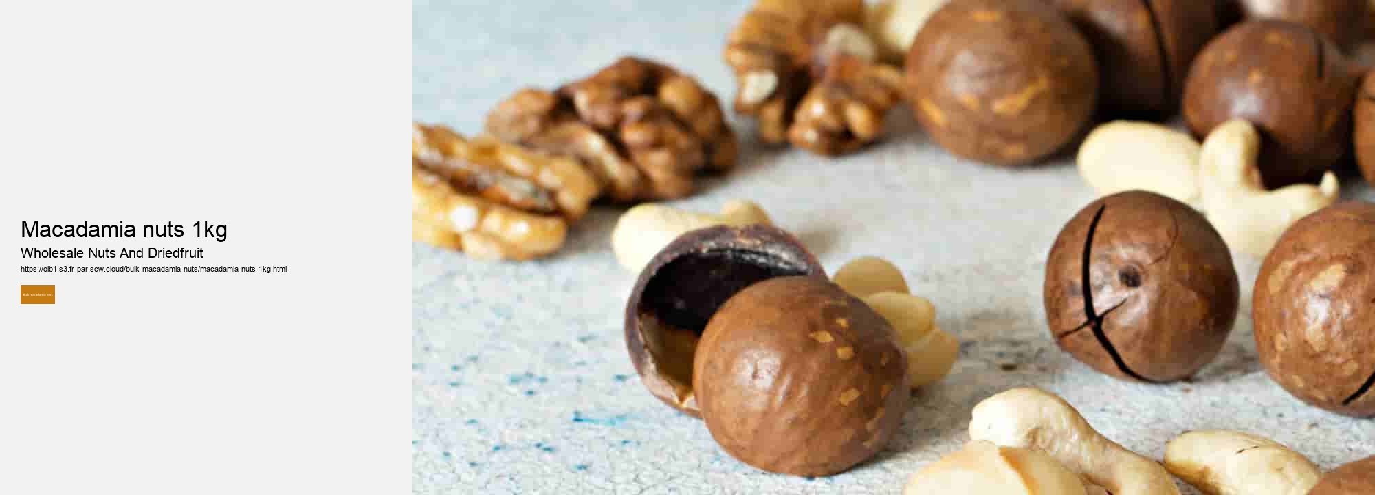 macadamia nuts 1kg